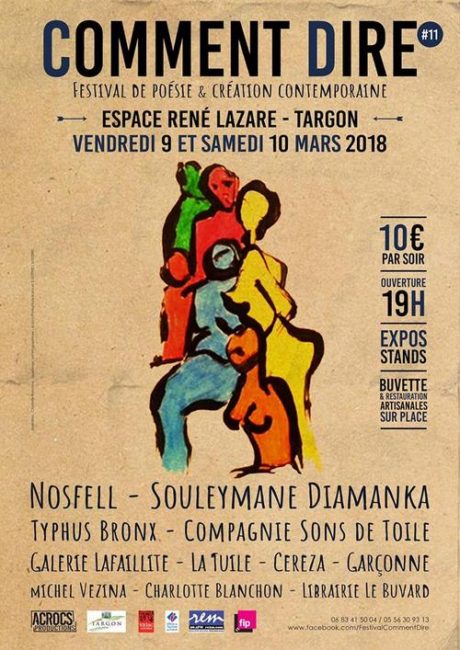 Affiche Comment Dire 2018 Affiche Comment Dire 2018