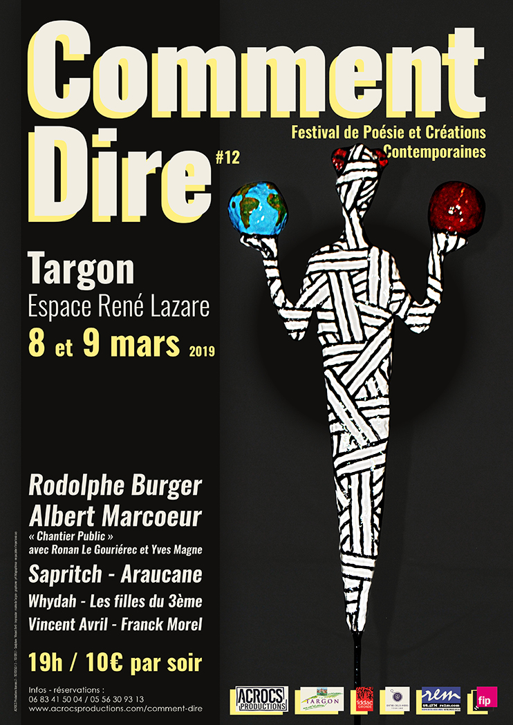 Affiche Comment Dire 2018 Affiche Comment Dire 2018