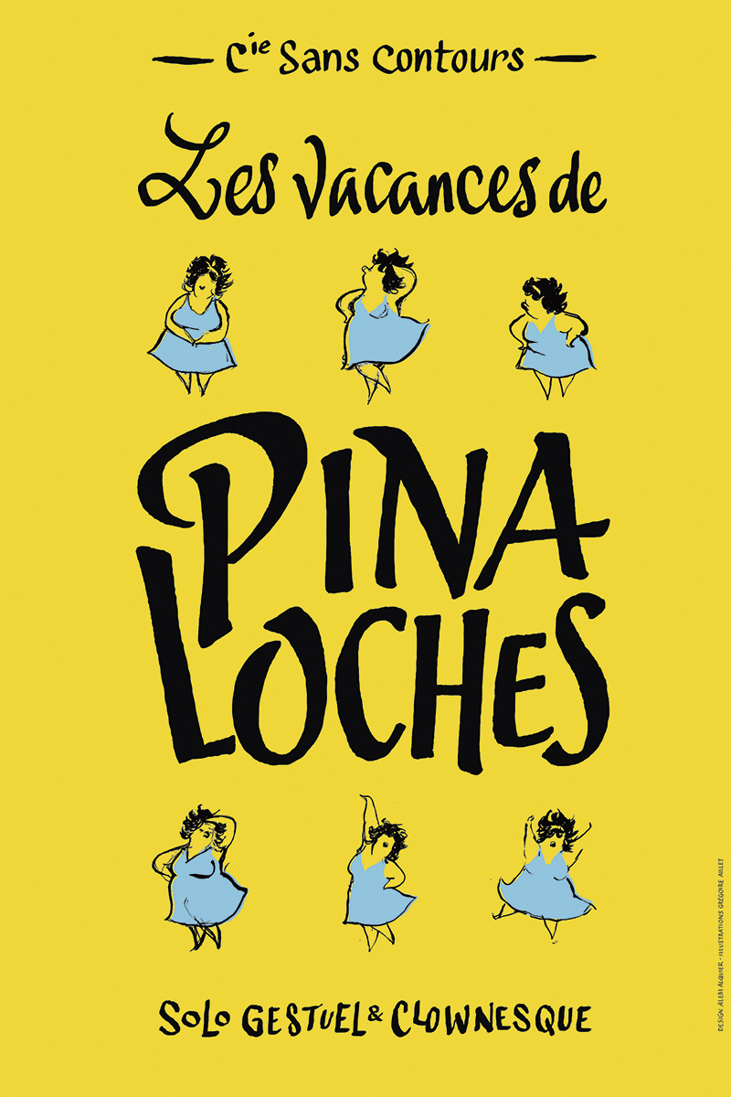 Affiche Les Vacances de Pina Loches