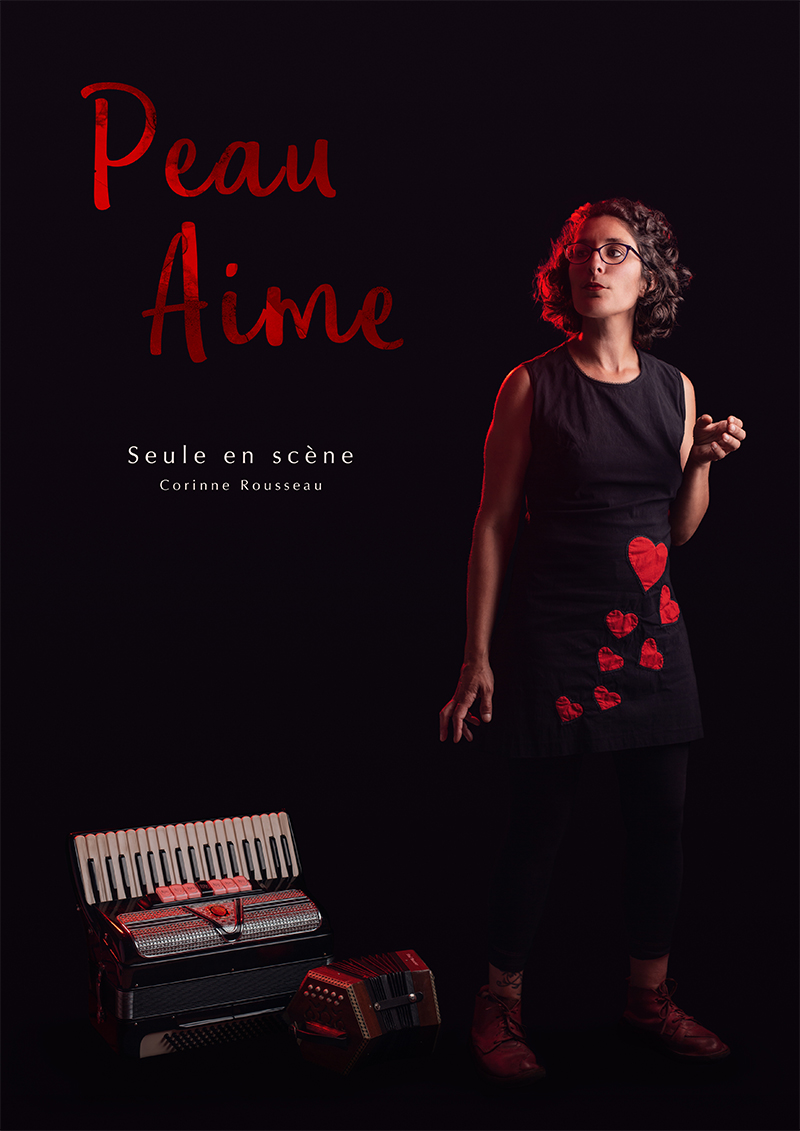 Affiche Peau Aime – crédit photo Solweig Wood